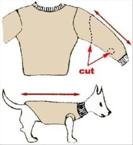 como hacer ropa de perro facil